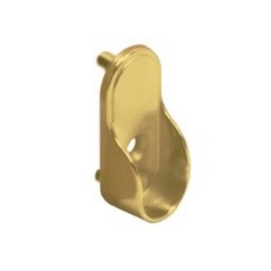 44mm Open Flange for Oval Closet Tubing with 32mm C/C Mounting Pins Polished Brass Epco 841-PB