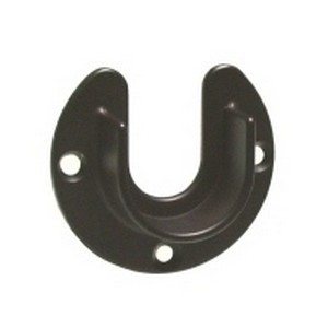 Open Flange for 1-1/4" and 1-5/16" Round Closet Tubing Oil Rubbed Bronze Epco 851-ORB