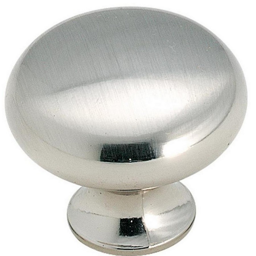 The Anniversary Collection Knob 1-3/16" Dia Sterling Nickel Amerock BP853G9