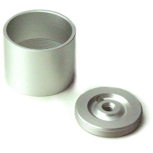Closed Cuff Flange for 1-1/4" and 1-5/16" Round Closet Tubing Satin Nickel Epco 857-SN