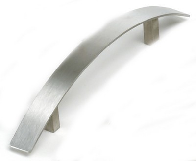 Laurey 88002, Stainless Steel Arch Pull 128mm 8 3/4 Overall