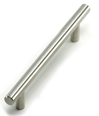Laurey 89002 Melrose Bar Pull 5" (128mm) Centers, Steel, 7" (178mm) Long