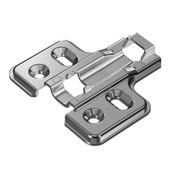 Veosys 2mm Cruciform Mounting Plate Screw-On Hettich 9289609