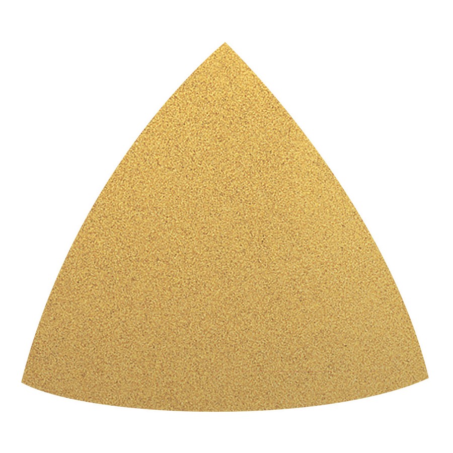 Triangular x 80 Grit Aluminum Oxide Non-Vacuum Hook and Loop DynaCut Dynafine Disc 50/Pack Dynabrade 93913