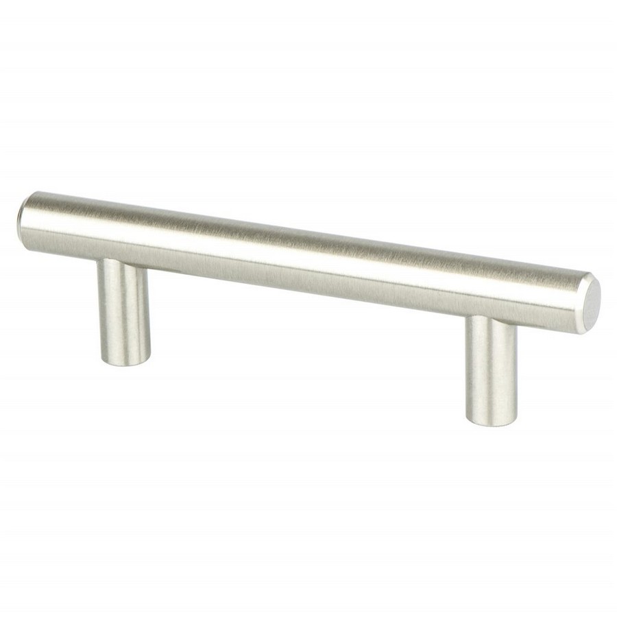 Transitional Advantage Two Pull 3" Center to Center Brushed Nickel Berenson 9557-2BPN-P