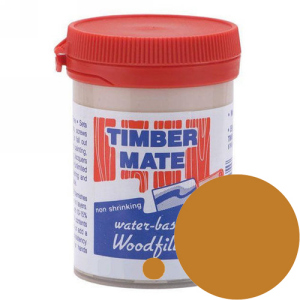 8 oz Cypress-Teak Water-Based Wood Putty, Ready to Use, Timbermate Products AAC25