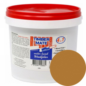 1 Gallon Chestnut Water-Based Wood Putty, Ready to Use, Timbermate Products AC8