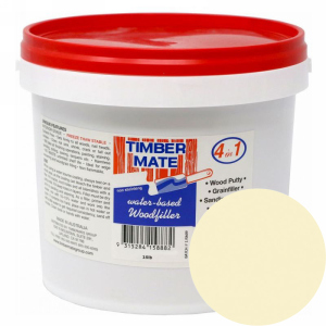 1 Gallon Natural-Tint Base Water-Based Wood Putty, Ready to Use, Timbermate Products ATB8