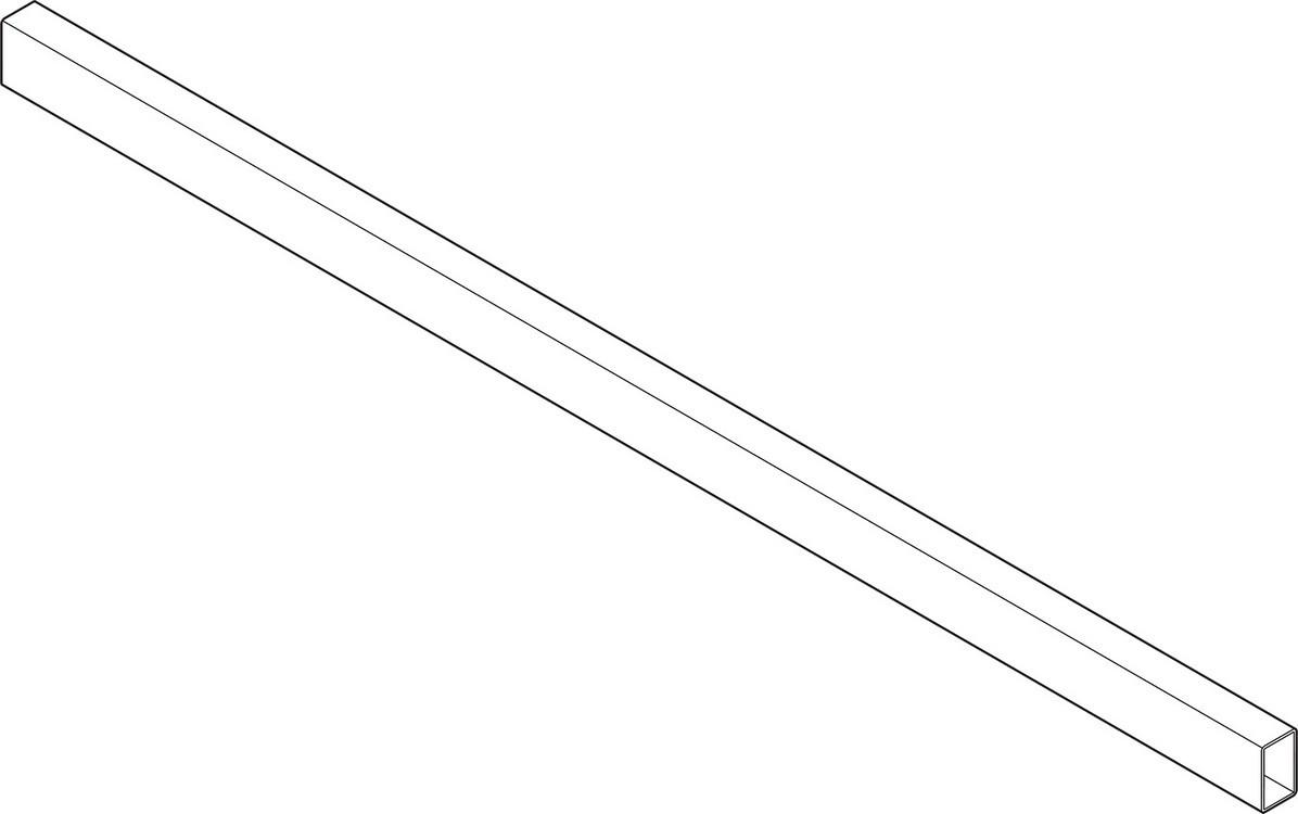 Blum TANDEMBOX Drawer System ZRG.1118Q 1118mm Intivo ORGA-LINE Cross Divider, Brushed Nickel