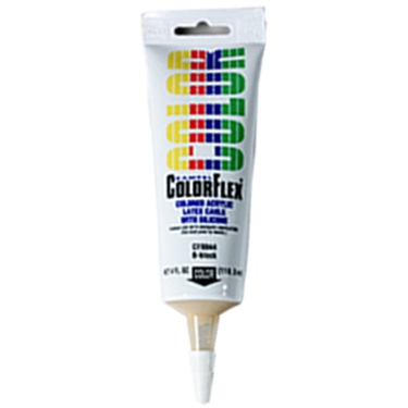 Kampel CF7952, ColorFlex Acrylic/Latex Caulk, Asian Sand, 4oz Tube