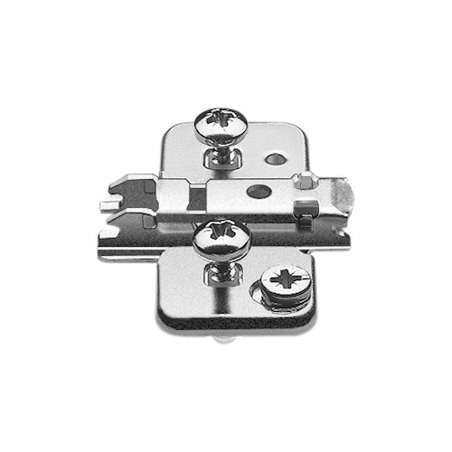 0mm CLIP Cruciform Mounting Plate for Twin Application with Cam Adjustment EXPANDO Blum 174H710ZE