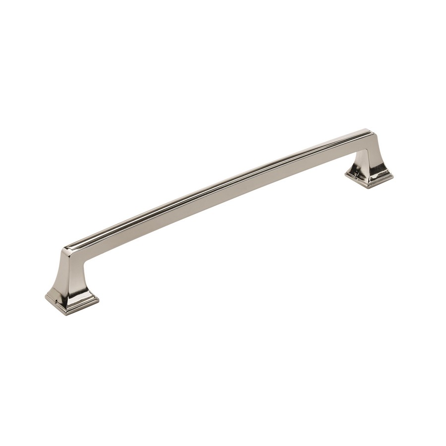 Mulholland Appliance Pull 12" Center to Center Polished Nickel Amerock BP53532PN