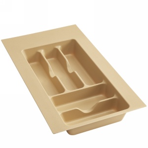 Plastic Cutlery Drawer Insert 11-1/2" W Almond  Rev-A-Shelf  CT-1A-10
