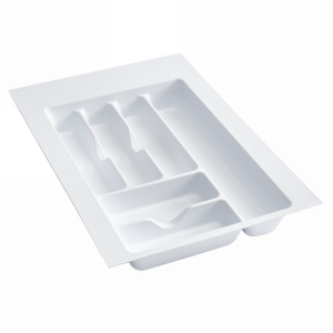 Plastic Cutlery Drawer Insert 14-1/4"W White Rev-A-Shelf  CT-2W-20