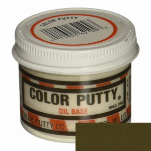 Color Putty 130, Wood Filler, Solvent Based, Dark Walnut, 3.7 oz