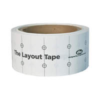 FastCap LAYOUTTAPE LAYOUT, 32mm Space Line Boring Tape, 60ft Roll