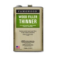 FamoWood 730001 Wood Filler Thinner, 1 Gallon