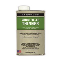 FamoWood 730011 Wood Filler Thinner, 1 Quart