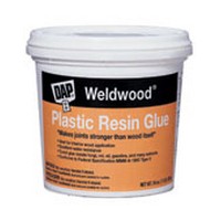 DAP 203, Plastic Resin Glue, Weldwood, Tan, 1lb