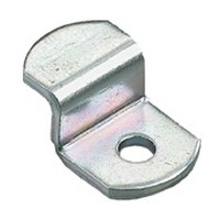 Mirror Clip for 1/4" Material Thickness Anodized Knape and Vogt 288 ANO