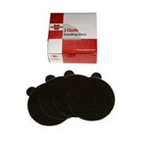 WE Preferred Abrasive Disc, Aluminum Oxide on J-Weight Cloth, 5in, No Hole, PSA, 100 Grit