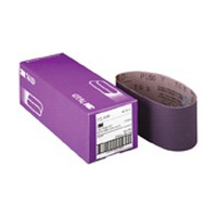 3M 51144814039 Portable Sanding Belts, Ceramic on Y-Weight Cloth, 3 x 21in, 120 Grit