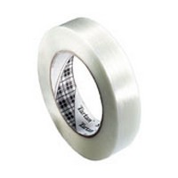 3M 21200865190, Strapping Tape, Light Duty, 3/4 x 60 yd.