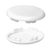 Round Plastic Cover Cap for use with 816 Series Brackets White Peter Meier 810-35-01