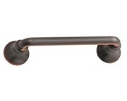 Savoy Pull 3" Center to Center Oil Rubbed Bronze Highlighted Hickory Hardware P2240-OBH