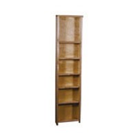 Hoffco BVI077, 12 W Wood Pantry Door Rack, Hoffco Series, Birch &amp; Maple Wood, 12 W x 4 D x 52 H