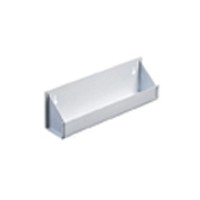 KV SF25, 25-1/16 Steel Sink Tip-Out Tray, Stainless Steel, Single Tray Only (Hinges Sold Separately), No Tab Stops, Knape and Vogt