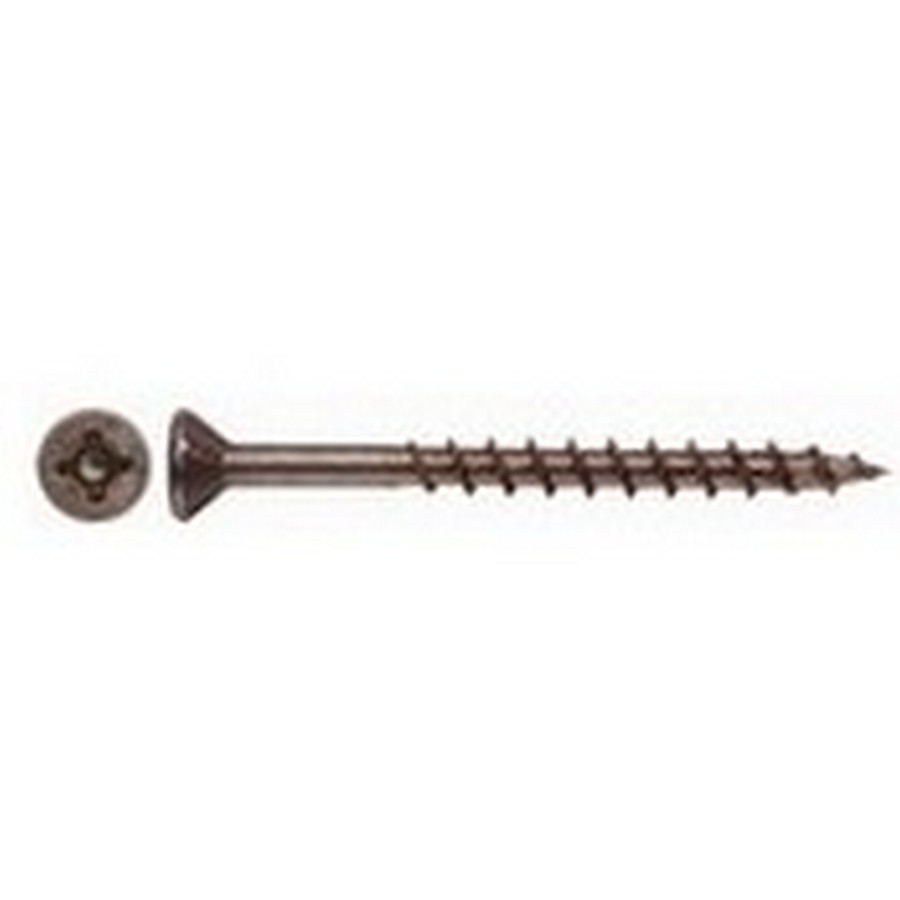 Flathead Combo Drive Assembly Screw with Nibs 1-1/4" x #8  Lubricated Jar of 500 WE Preferred 3670000108961 500