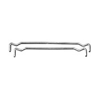 Selby X520614U, 1/8 Bore, Metal Shelf Support, 6-1/4 L Wire, 250-Pack