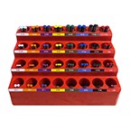 Color Coded Drill Bit System FastCap KISS -DB-SYSTEM