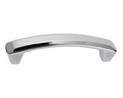 Laura Pull 96mm Center to Center Polished Chrome Berenson 4084-1026-P