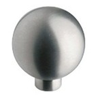 Siro Designs 44-158, Brushed Stainless Steel 34mm Knob, Stainless Steel