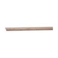 Rounded Style Straight Molding 60" Long Unfinished Maple 20 Per Box Waddell 3105-MPL