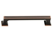 Liberty Hardware P28670-VBC-C, Bronze With Copper Highlights 5-3/4" Pull, Zinc Die Cast, Centers 5-1/16"