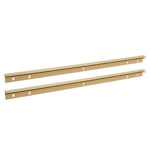 Almond Plastic Bread Drawer Rails with Mounting Screws Rev-A-Shelf CDR-21A-A