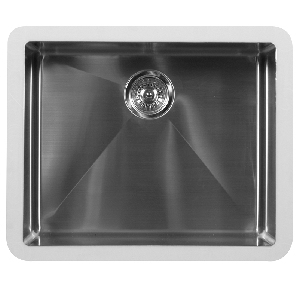 24" Seamless Undermount Single Bowl Stainless Steel Kitchen Sink Karran E-520