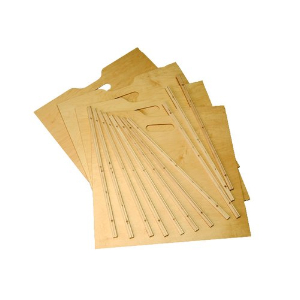 Tra-Sta Tray Dividers Maple Omega National TS2424