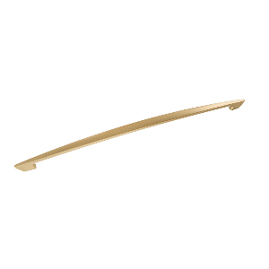 Velocity Appliance Pull 18" Center to Center Flat Ultra Brass Hickory Hardware HH074856-FUB