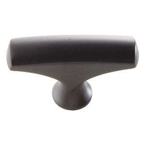 Greenwich Knob 1-3/4" Long Oil-Rubbed Bronze Hickory Hardware P3372-10B