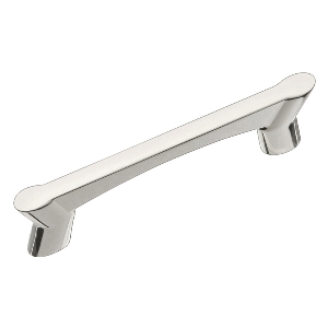 Wisteria Pull 3" Center to Center Polished Nickel Hickory Hardware HH74551-14