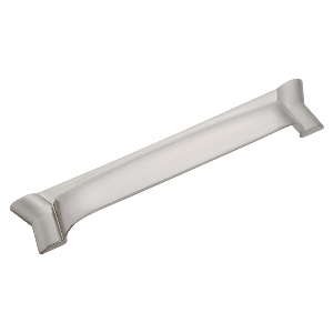 Wisteria Pull 3"/96mm Center to Center Satin Nickel Hickory Hardware HH74671-SN