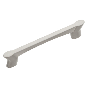 Wisteria Pull 96mm Center to Center Satin Nickel Hickory Hardware HH74636-SN