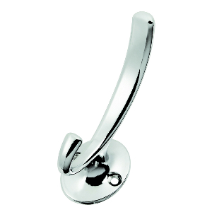 3" Double Arch Utility Hook Chrome Hickory Hardware P25025-CH