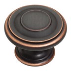 Oversize Knobs Knob 1-3/4" Dia Bronze With Copper Highlights Liberty Hardware P22782C-VBC-CP