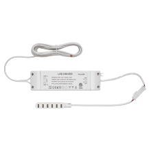 WE Preferred 24W Dimmable Driver with 6-AMP Ports, 12V, L-PRO-ELT24DIM-1