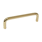 4-5/16" Polished Brass Pull, Colonial Bronze 753-3